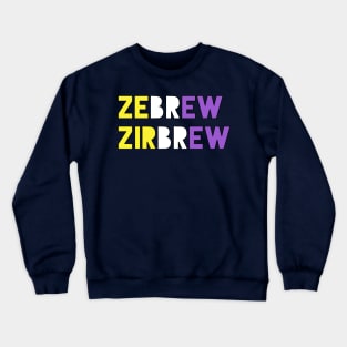 Zebrew/Zirbrew Crewneck Sweatshirt